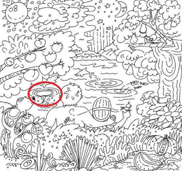 resposta de onde esta o anel escondido nesta imagem Resposta de onde está o anel escondido nesta imagem.
