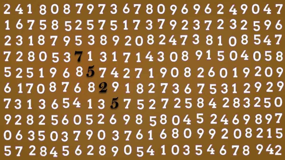 resposta de onde esta o numero Resposta de onde está o número 7525.