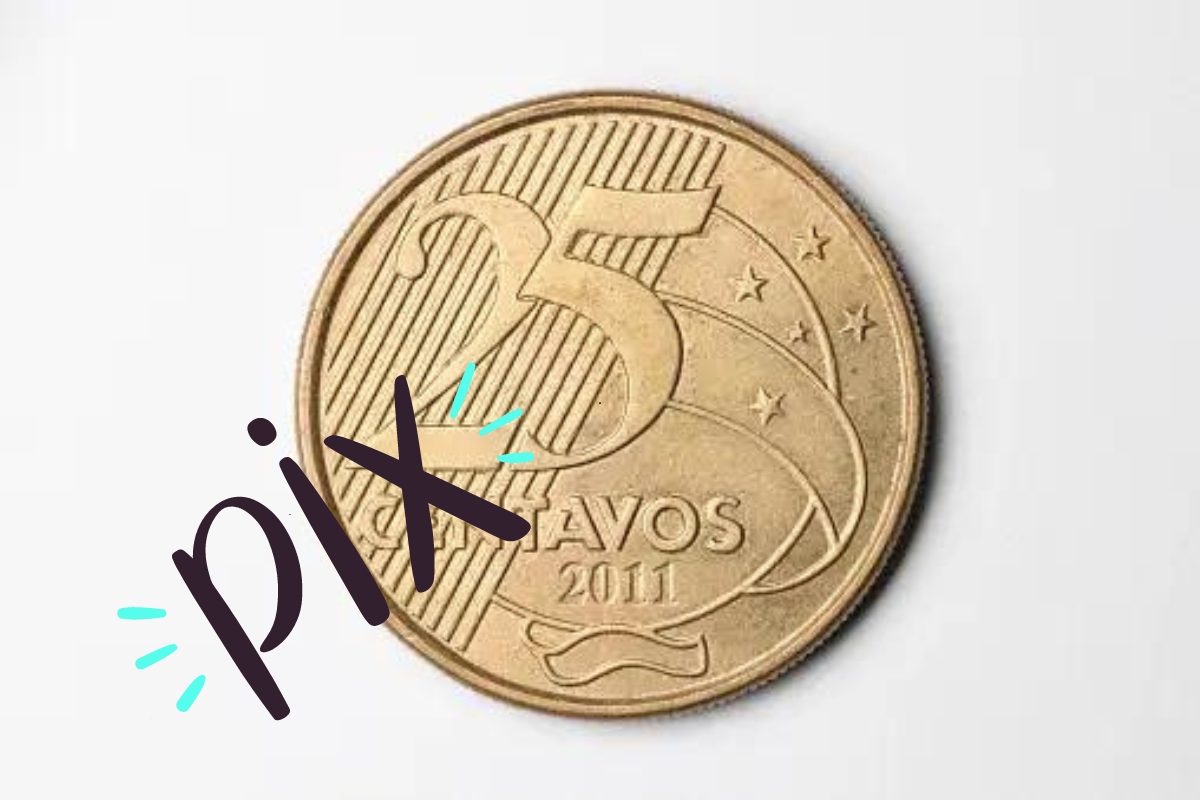 Brasileiros estão recebendo PIX na conta por causa de uma moeda de 25 centavos
