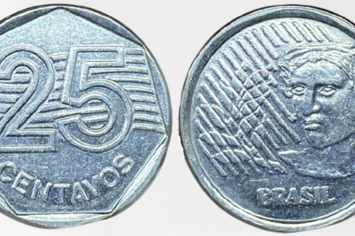 Você tem uma moedinha de 25 centavos na carteira? Ela pode valer R$ 3 mil Você tem uma moedinha de 25 centavos na carteira? Ela pode valer R$ 3 mil