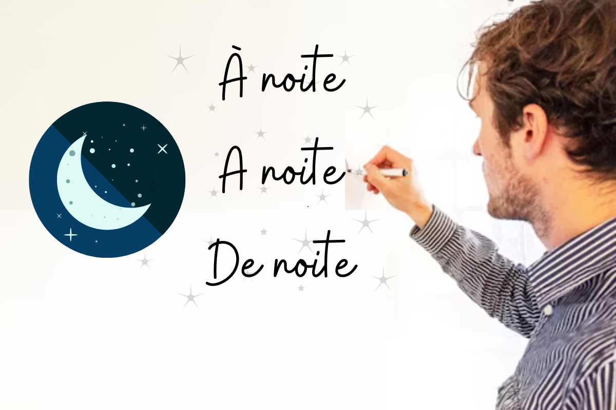 Qual é o termo correto: à noite, a noite ou de noite?