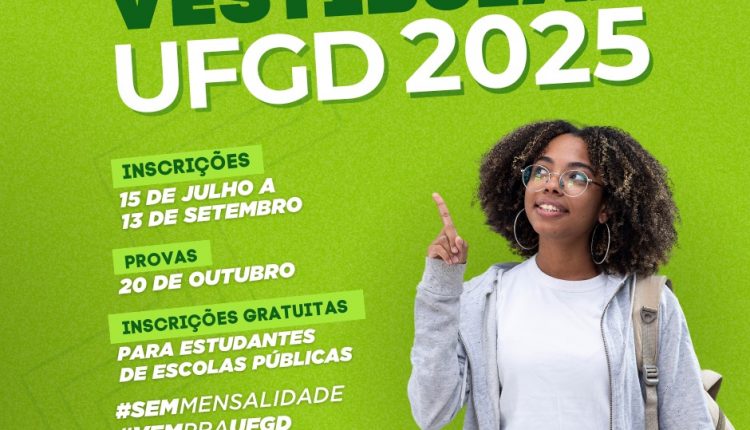 Vestibular UFGD 2025 Vestibular UFGD 2025