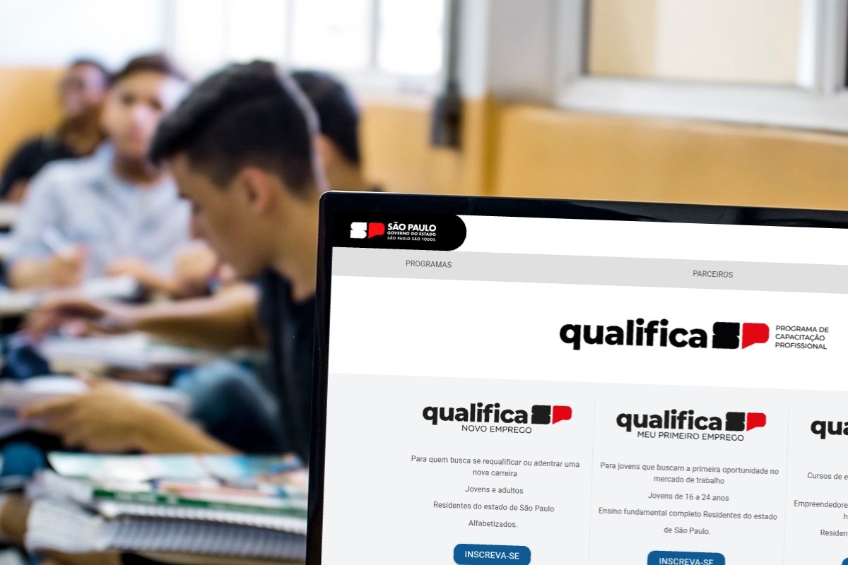 Estado oferece CURSO PROFISSIONALIZANTE de graça na área de tecnologia Estado oferece CURSO PROFISSIONALIZANTE de graça na área de tecnologia