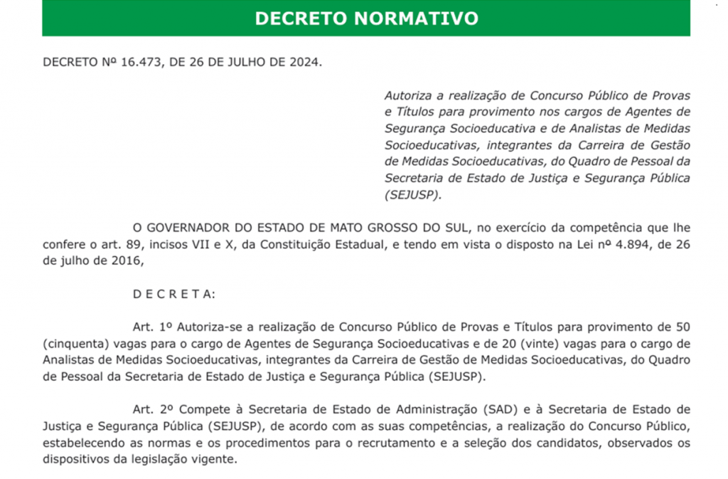 Concurso Sejusp Concurso Sejusp