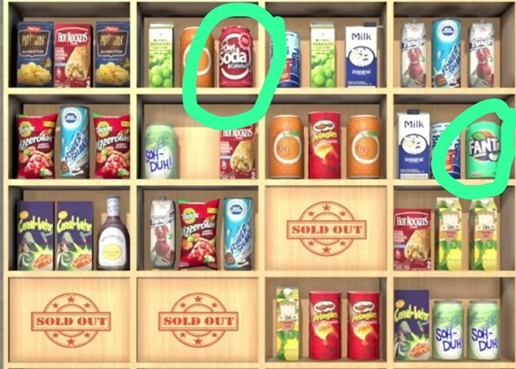 Desafio visual do supermercado: encontre os dois itens sem pares em 10 segundos Resultado do Desafio visual do supermercado