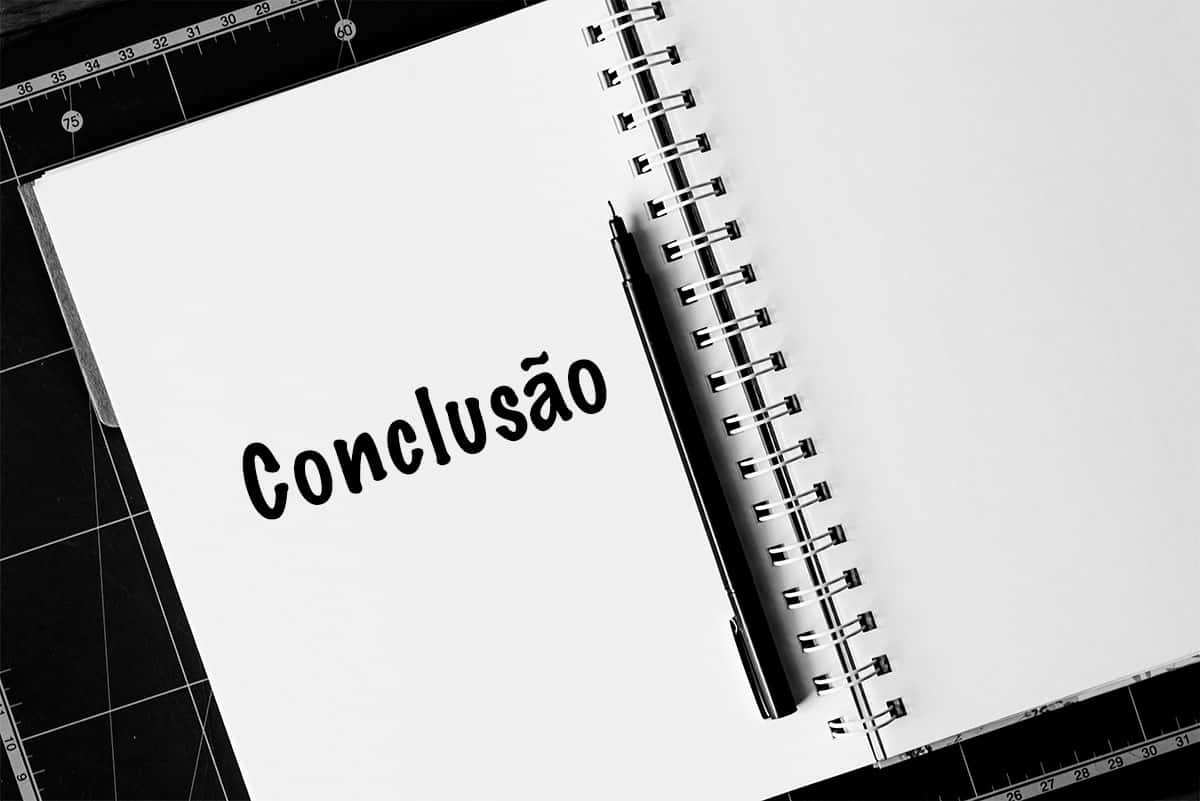 A conclusão de um trabalho é muito importante para uma boa apresentação da ideia geral do texto. Imagem: Reprodução