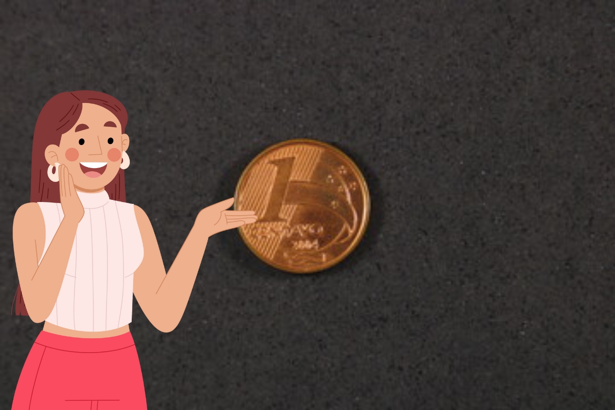 1 centavo “apagada”? Conheça a moedinha rara que está “DANDO O QUE FALAR”