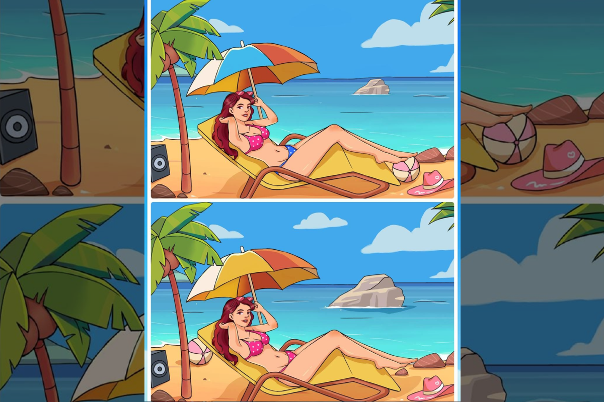 Jogo das diferenças da mulher