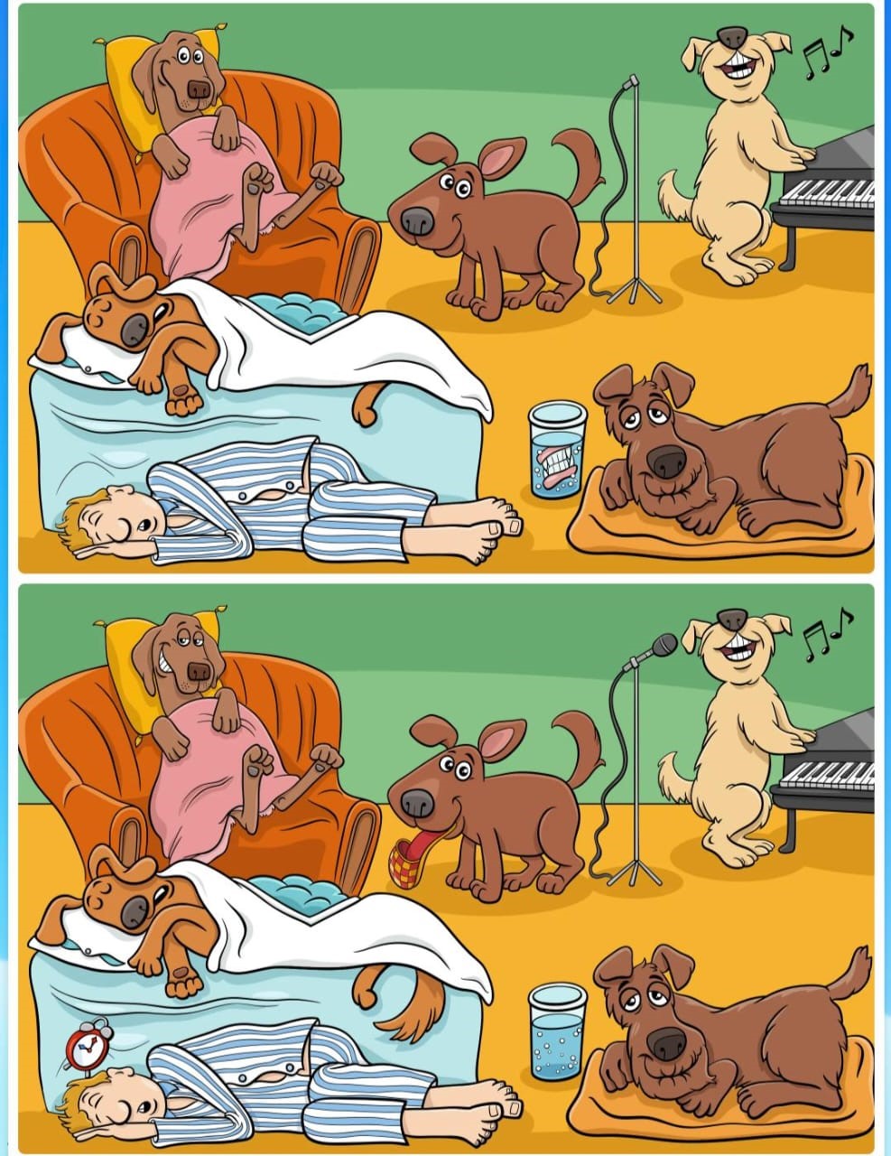 Jogo dos seis erros dos cães Jogo dos seis erros dos cães
