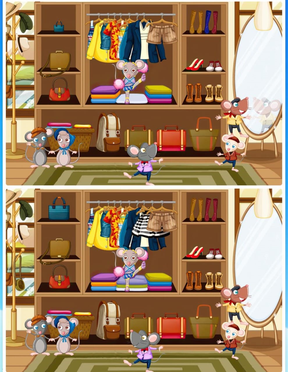 Jogo dos sete erros dos ratos Jogo dos sete erros dos ratos