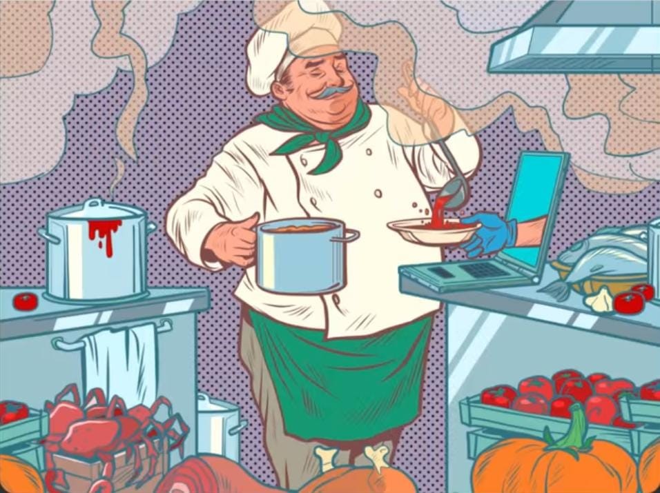 Teste de raciocínio lógico do cozinheiro Teste de raciocínio lógico do cozinheiro