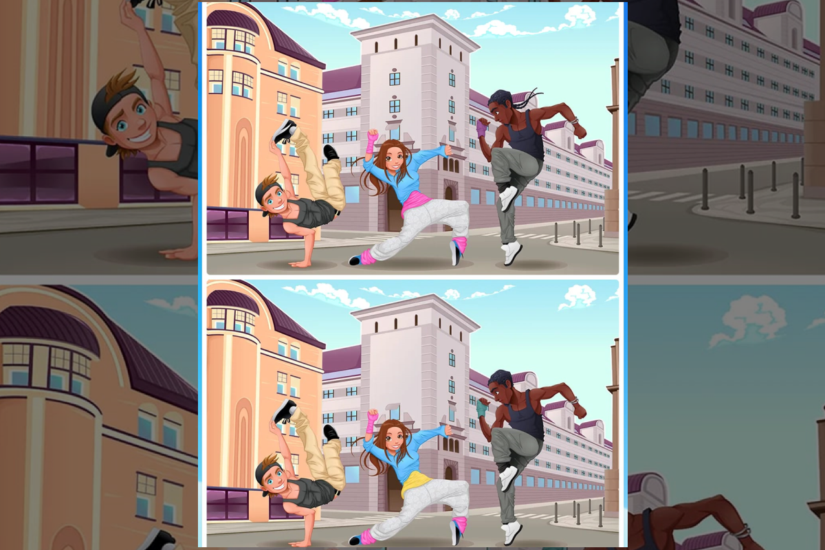 Jogo dos cinco erros do break dance