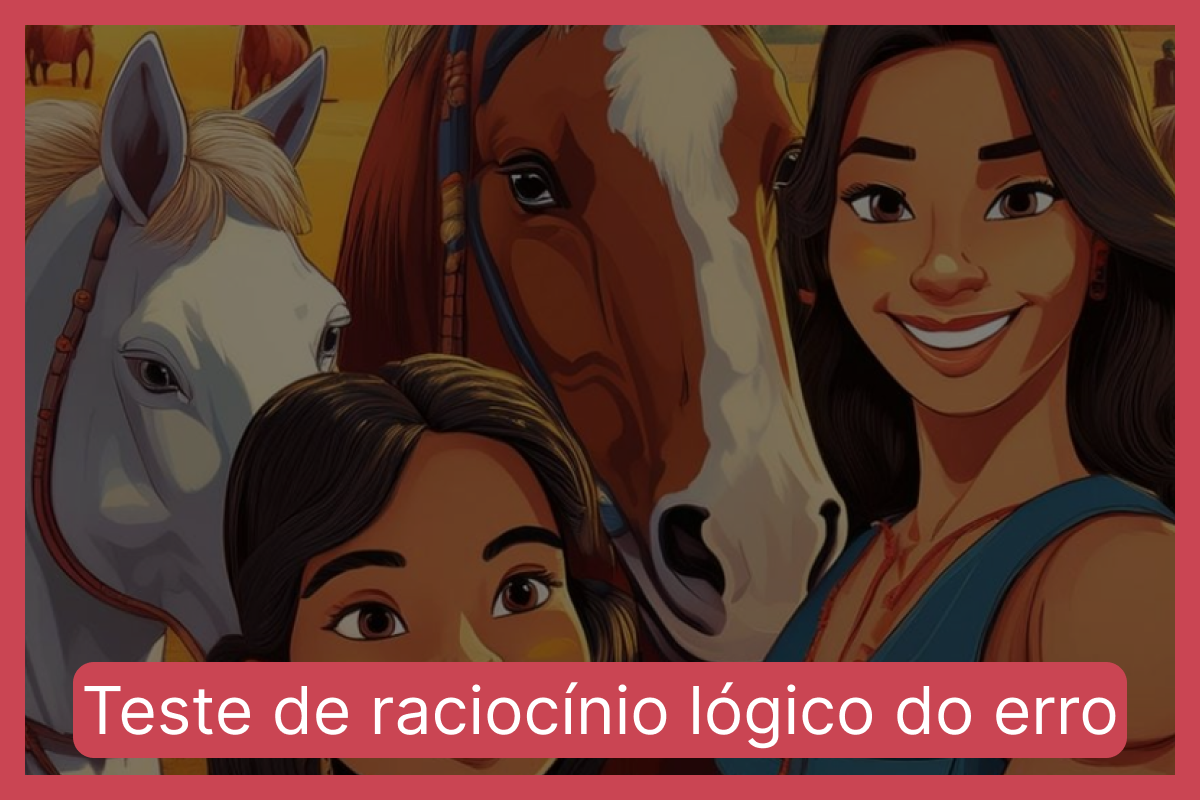 Teste de raciocínio lógico do erro