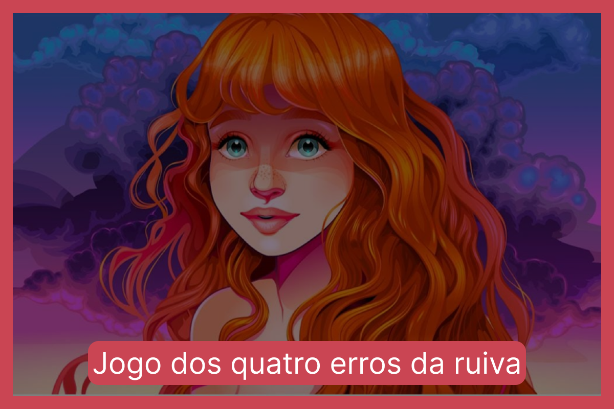 Jogo dos quatro erros da ruiva