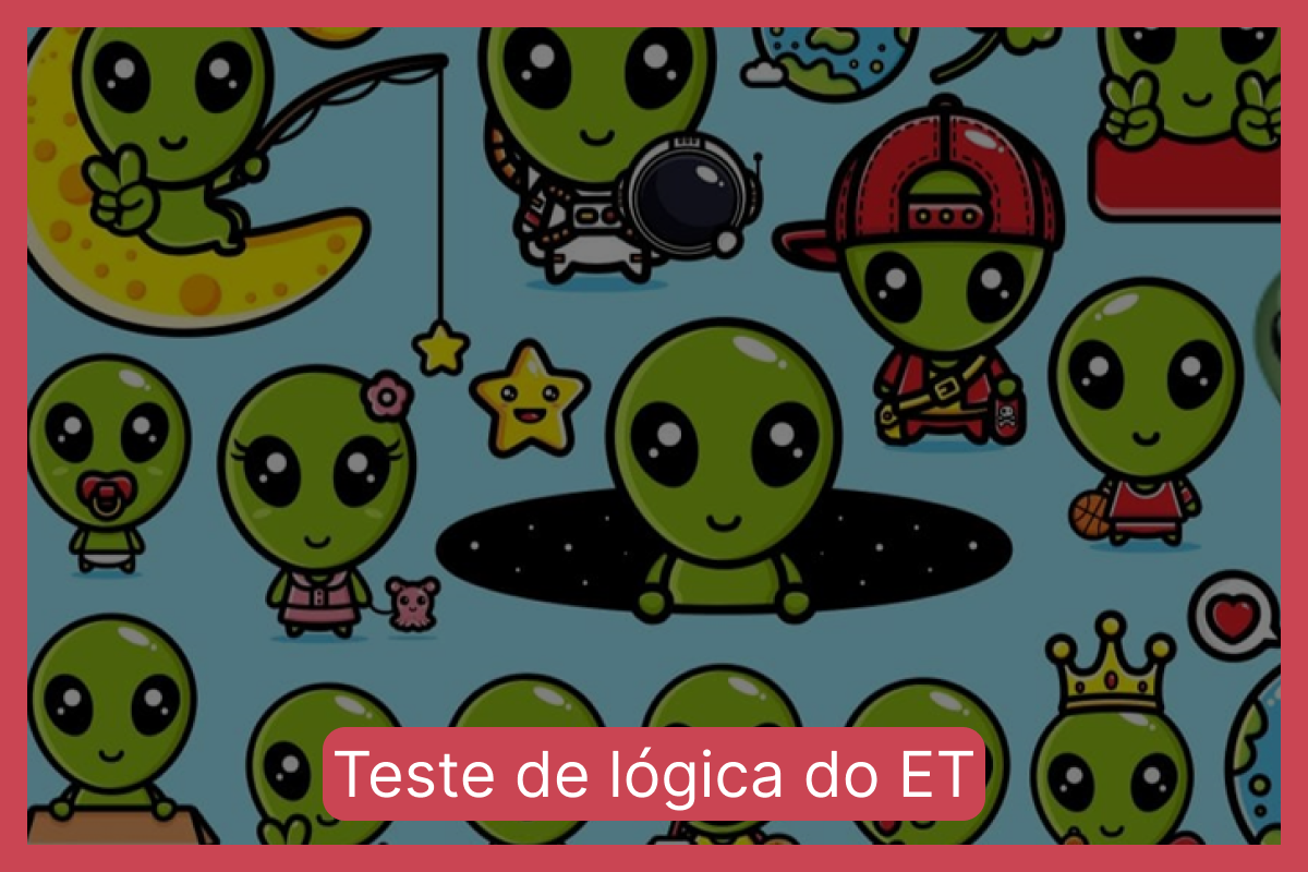 Teste de lógica do ET: encontre o personagem diferente em menos de 10 segundos