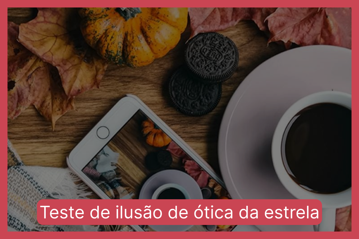 Teste de ilusão de ótica da estrela: encontre a estrela escondida na imagem em menos de 10 segundos