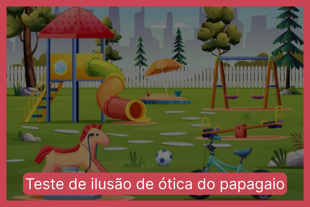 Teste de ilusão de ótica do papagaio