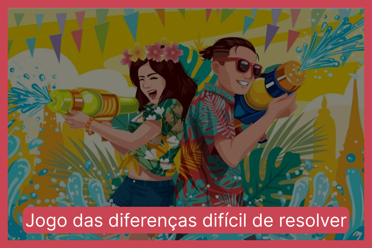 Jogo das diferenças difícil de resolver: encontre cinco erros entre as imagens em 20 segundos