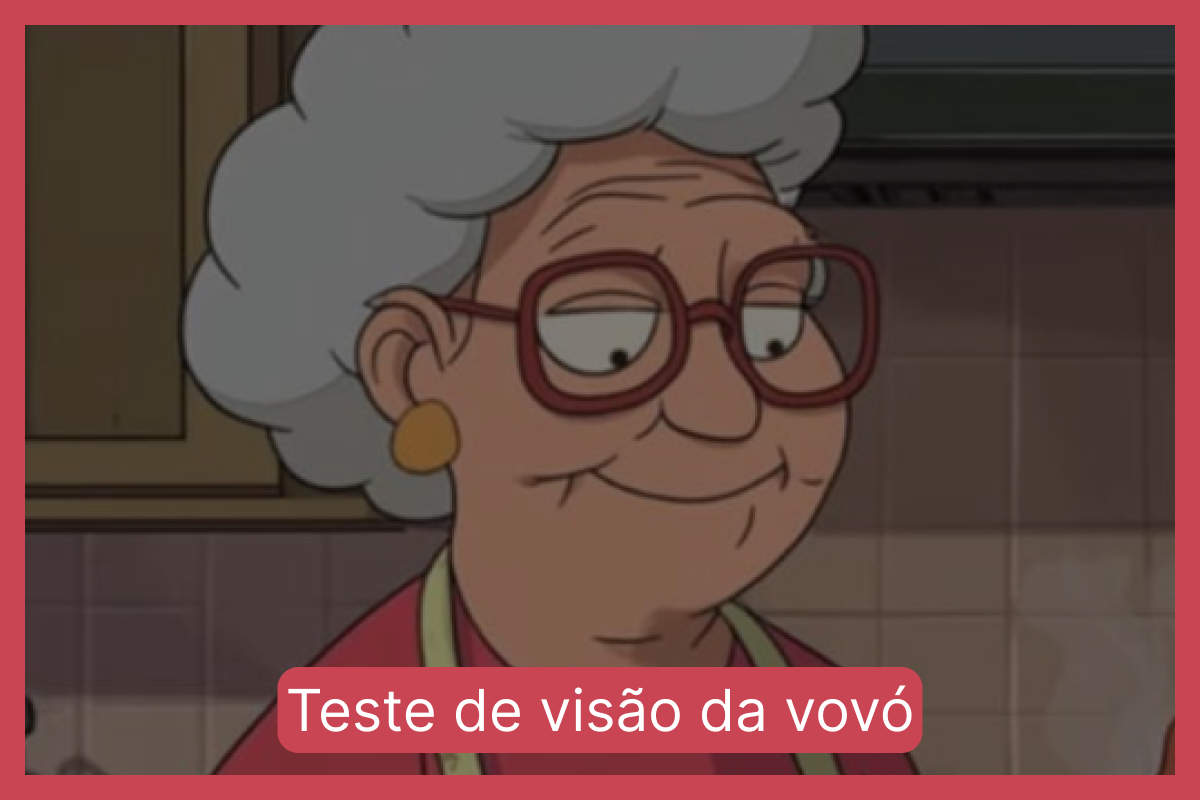 Teste de visão da vovó: encontre a fruta em menos de 10 segundos