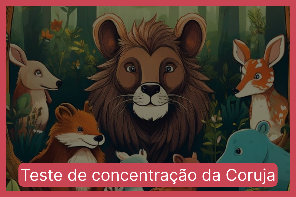 Teste de concentração da coruja