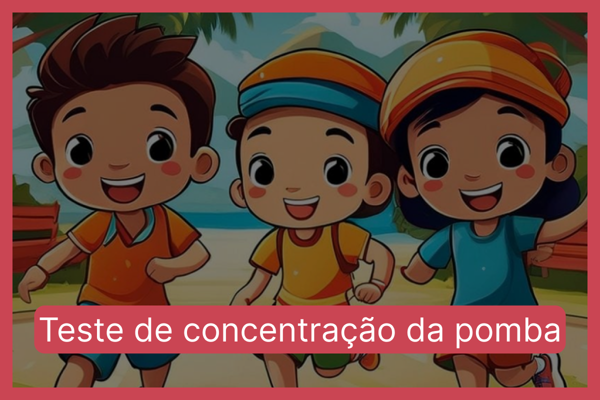 Teste de concentração da pomba