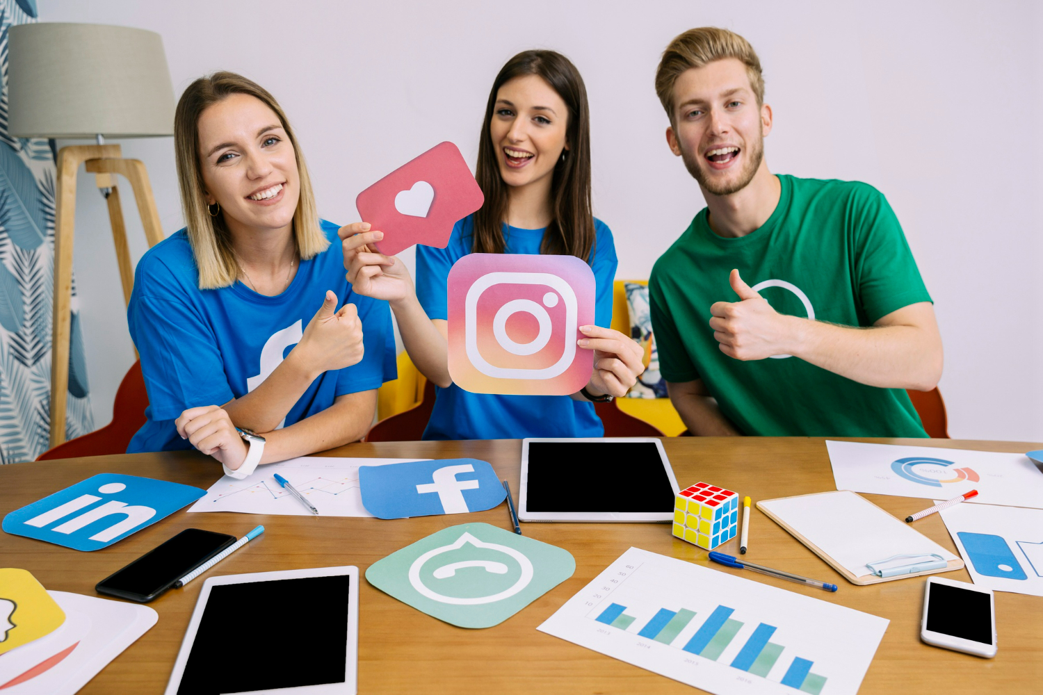 Gestores de mídias sociais é uma das opções para o home office sem experiência.