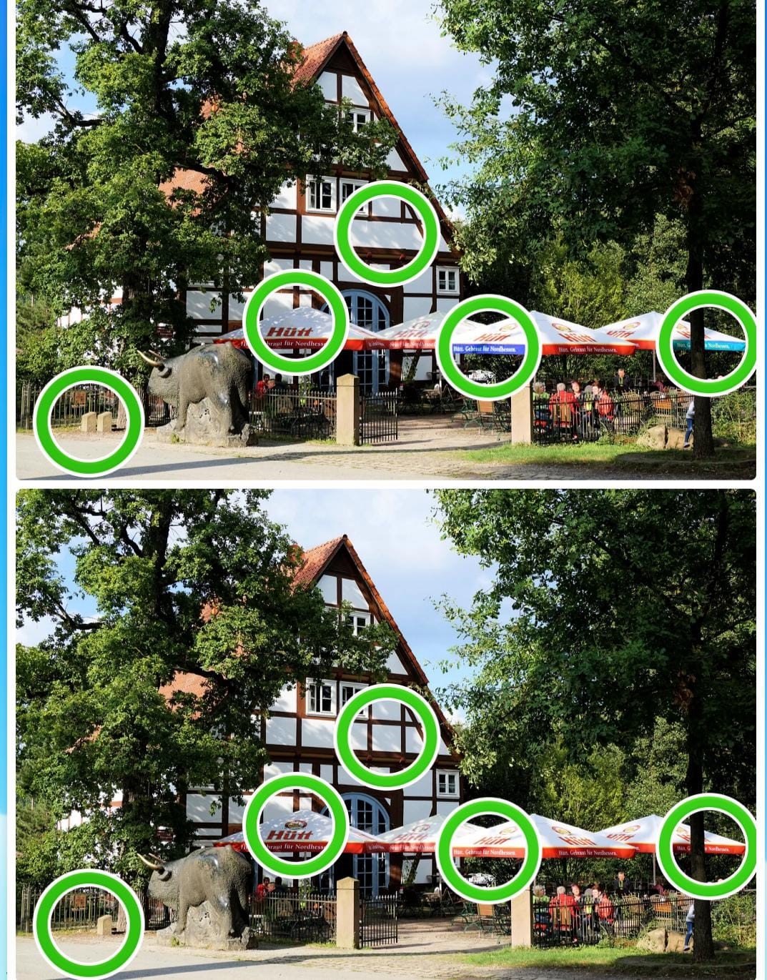 Jogo dos cinco erros do restaurante: encontre as diferenças em menos de 10 segundos Resultado do Jogo dos cinco erros do restaurante