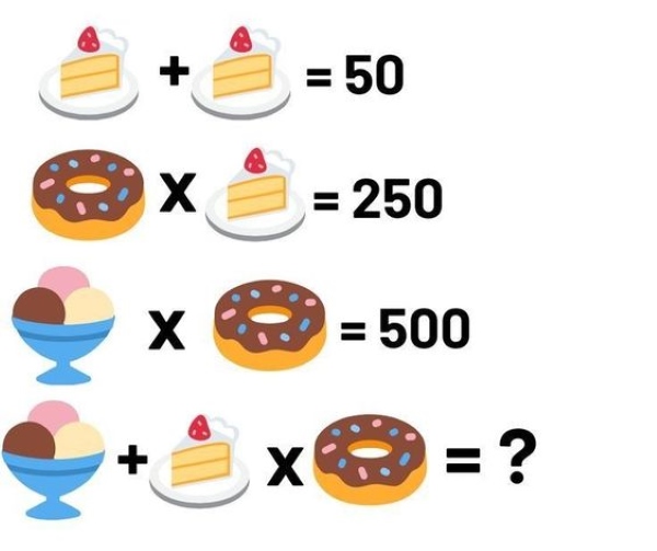 desafio matematico encontre a resposta da equação Desafio matemático encontre a resposta da equação.