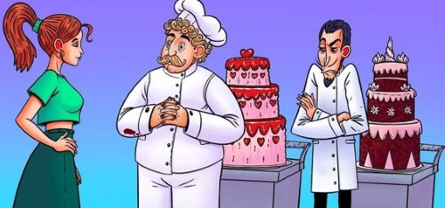 descubra qual dos dois padeiros e perigoso Descubra qual dos dois padeiros é perigoso.