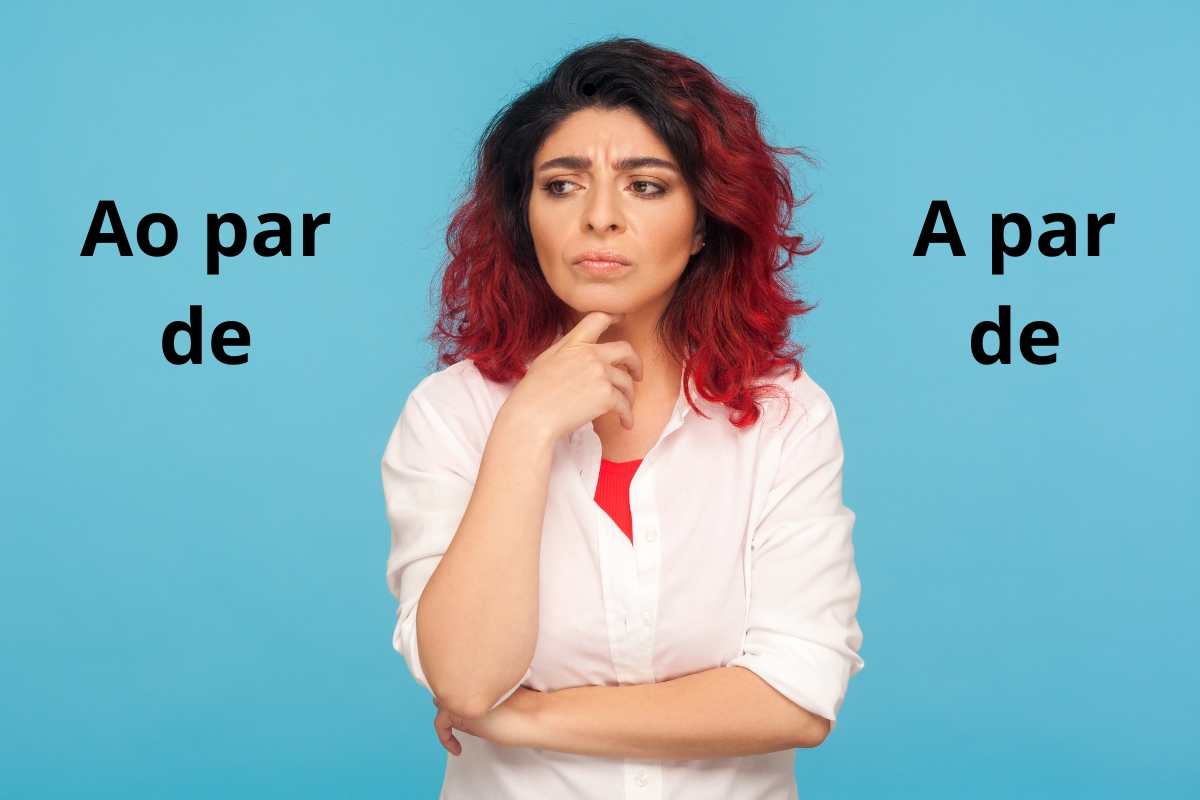 Deixar ao par de ou a par de? Você sabe o que está certo?