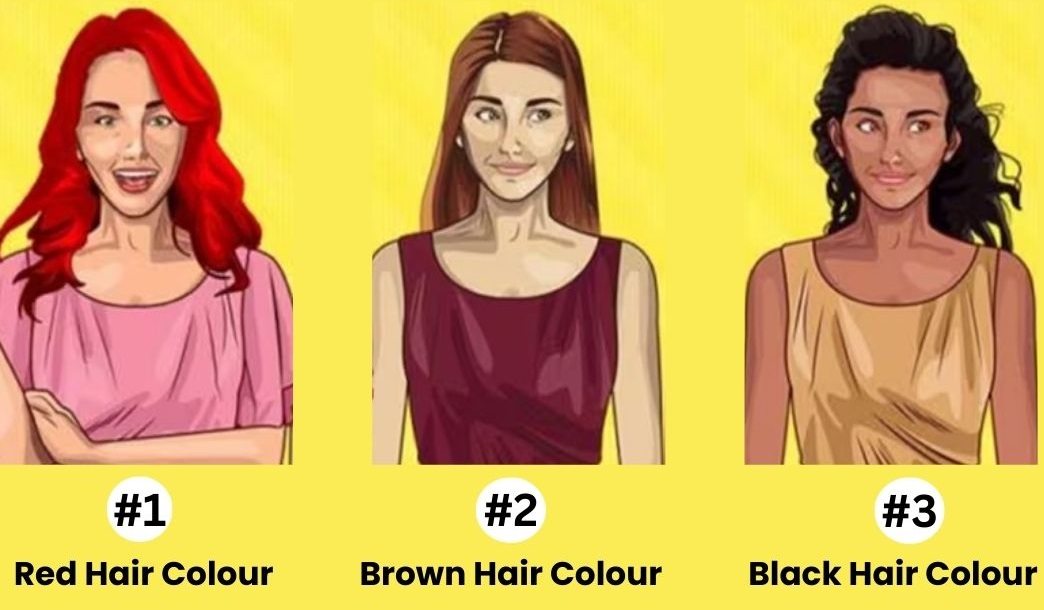 teste de personalidade da cor do cabelo Teste de personalidade da cor do cabelo.