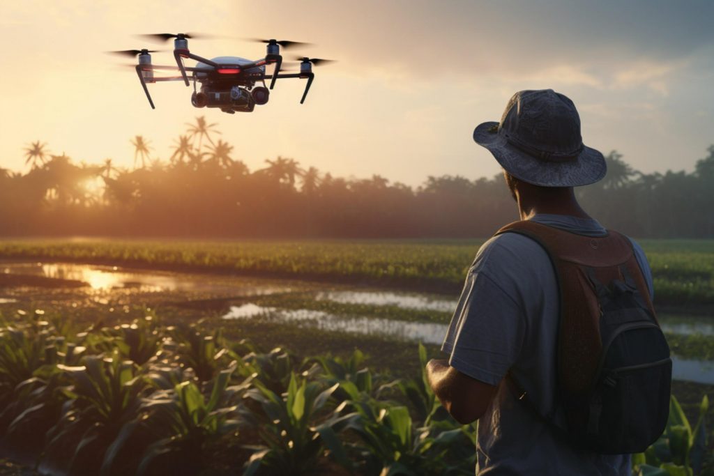 A profissão de operador de drone é um dos destaques. A profissão de operador de drone é um dos destaques.