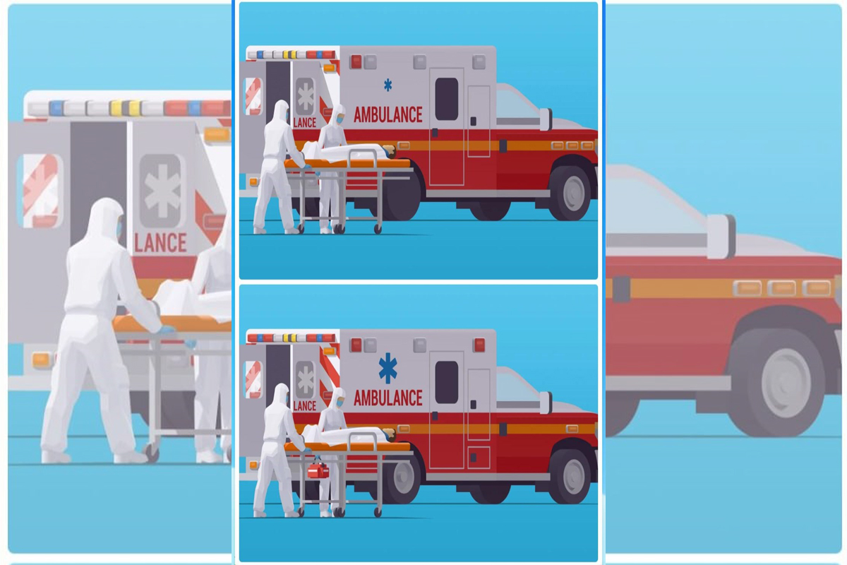 Confira o Jogo dos oito erros da ambulância