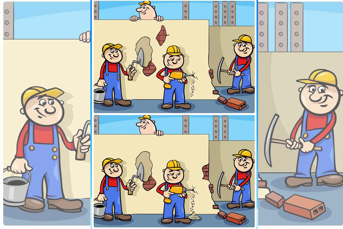 Confira o Jogo dos seis erros da construção