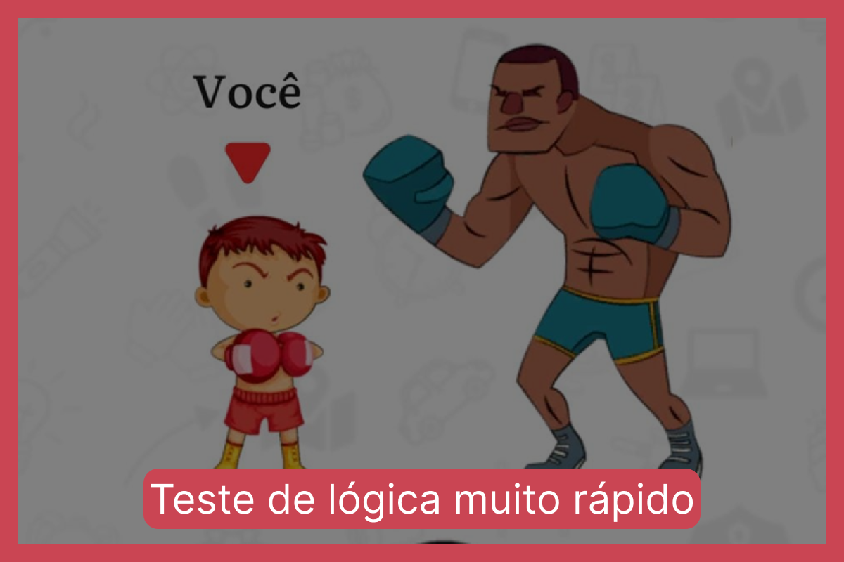 Teste de lógica muito rápido: como ganhar a luta em menos de 5 segundos