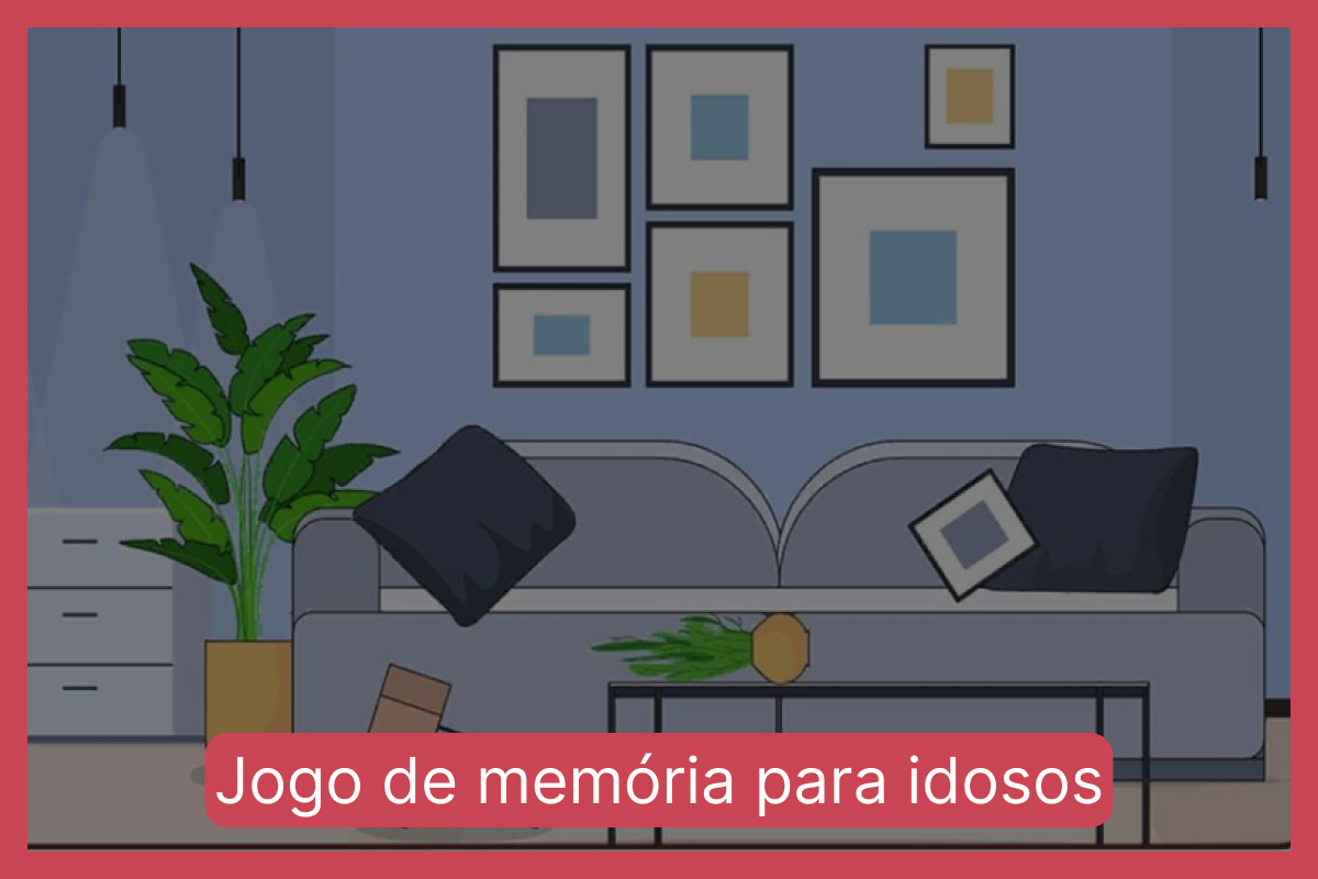 Jogo de memória para idosos: encontre o objeto que desapareceu em menos de 10 segundos