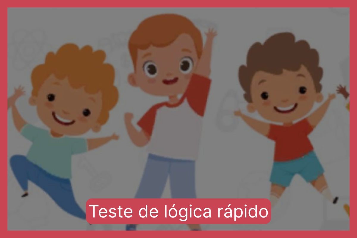 Teste de lógica rápido: quantas crianças existem na família?