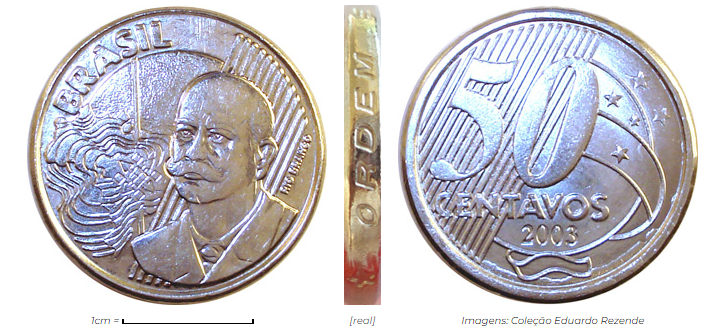 Moeda de centavos com características comuns Moeda de centavos com características comuns