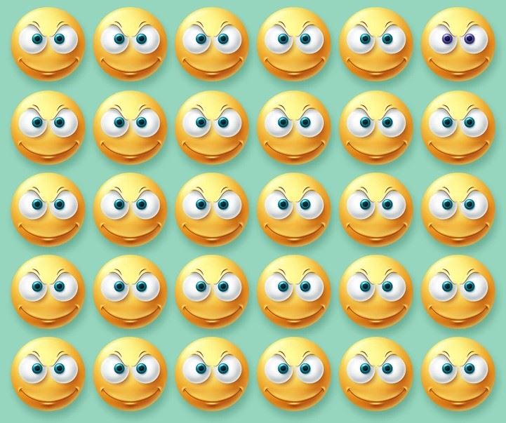 desafio visual do emoji Desafio do emoji. Fonte: Jagran Josh.