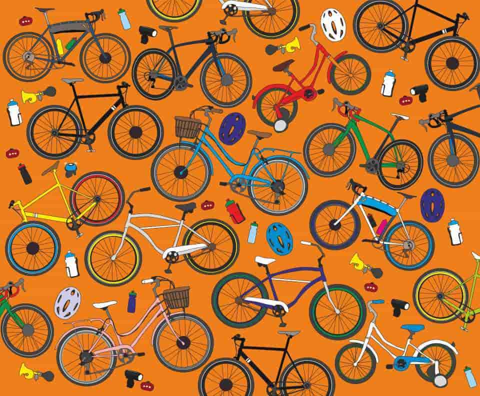 desafio visual encontre a campainha de bicicleta Desafio visual - encontre a campainha da bicicleta. Fonte: Jagran Josh.
