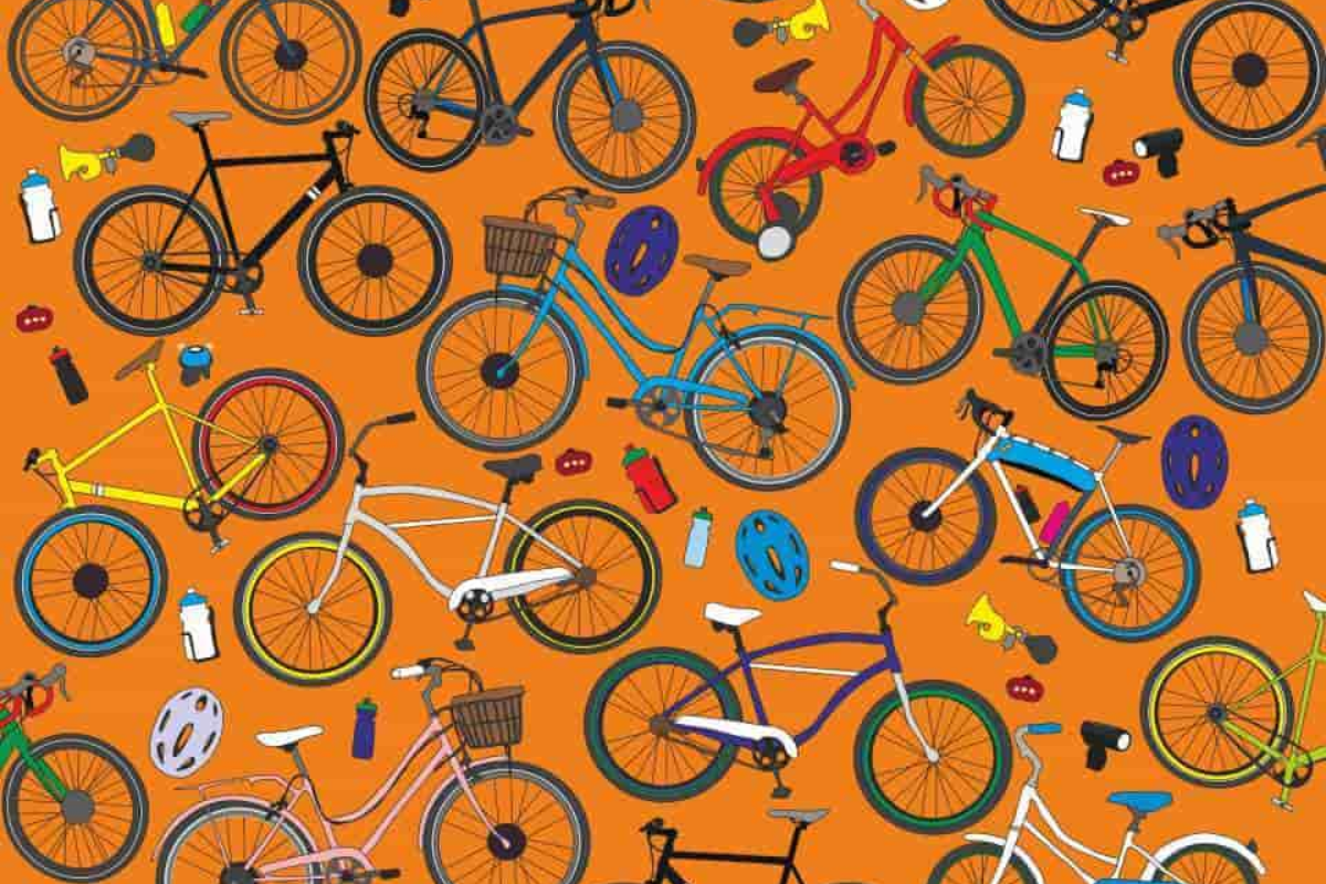 Desafio visual - encontre a campainha da bicicleta. Fonte: Jagran Josh.
