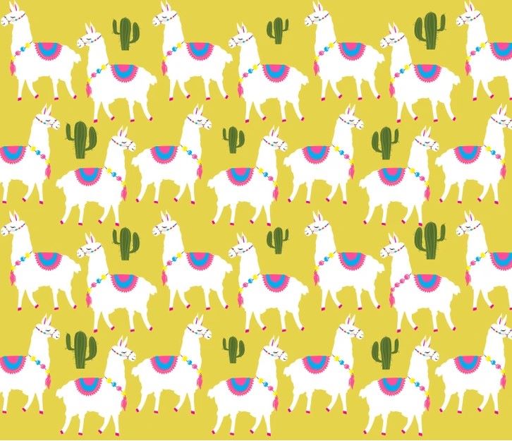 desafio visual encontre a lhama diferente Desafio visual - encontre a lhama diferente na imagem. Fonte: Jagran Josh.