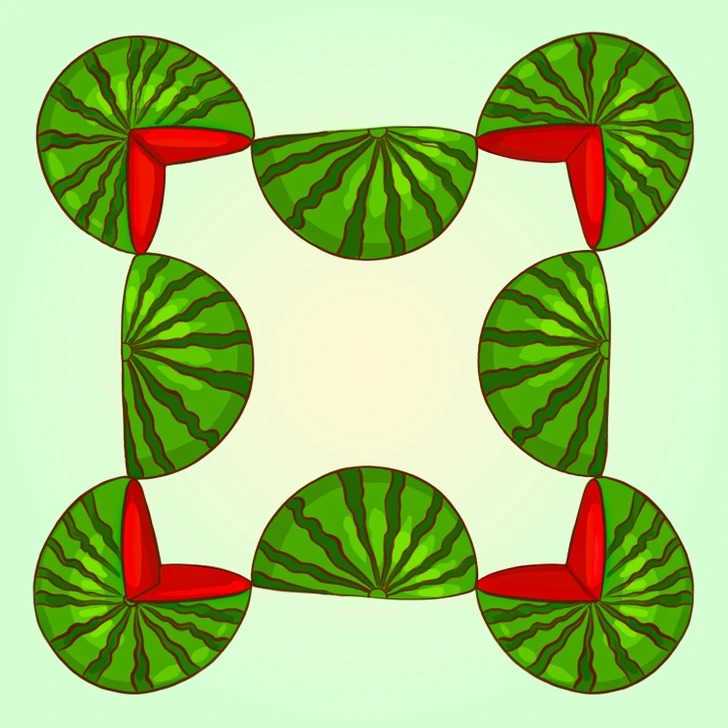 desafio visual quantas melancias tem na imagem Desafio das melancias. Fonte: Jagran Josh.