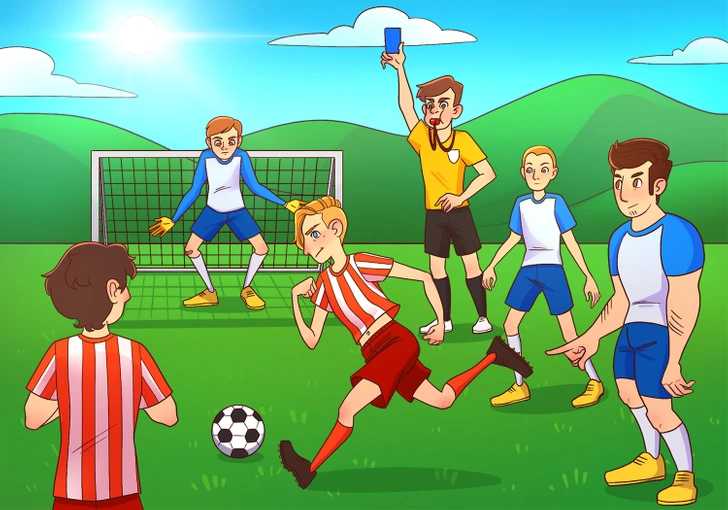 descubra qual o erro na imagem do futebol Descubra qual o erro na imagem do futebol. Fonte: Jagran Josh.