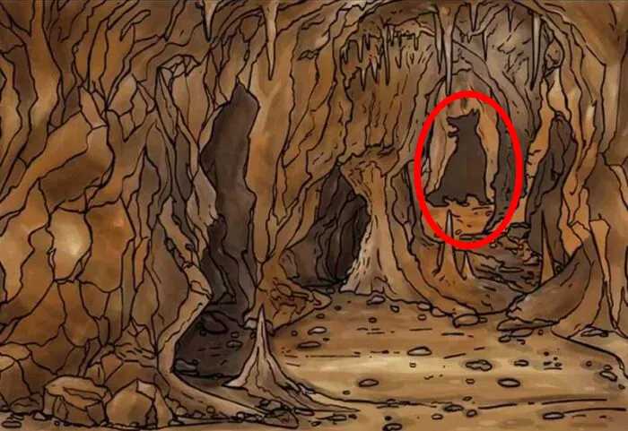 encontre o cachorro na caverna resposta Encontre o cachorro na caverna