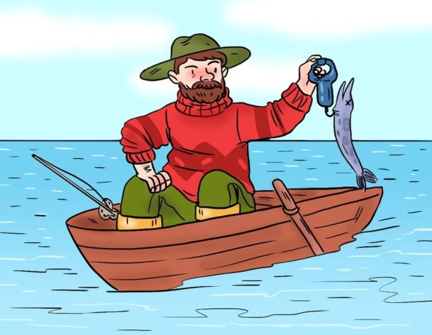 encontre o erro no desafio de pesca Descubra o erro na imagem do peixe. Fonte: Jagran Josh.