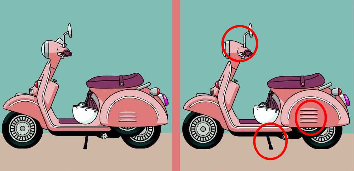 Será que você consegue encontrar 3 diferenças entre as imagens da Scooter em 15 segundos? Será que você consegue encontrar 3 diferenças entre as imagens da Scooter em 15 segundos?