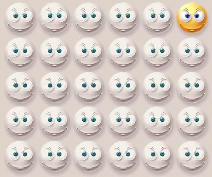 resposta do desafio visual do emoji Resposta do desafio visual do emoji. Fonte: Jagran Josh.