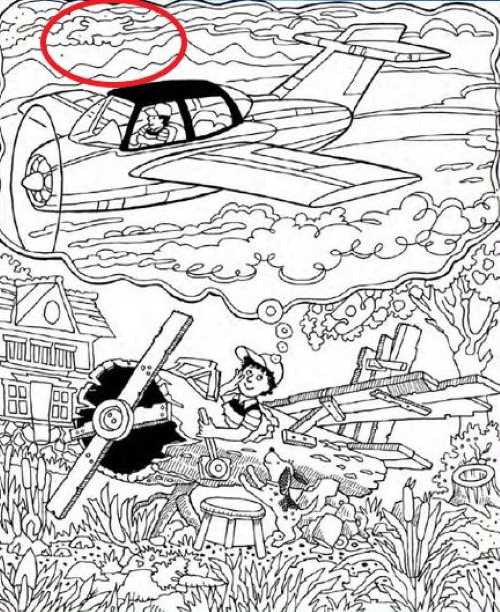 resposta do desafio visual do rato Resposta do desafio visual do rato. Fonte: Jagran Josh.