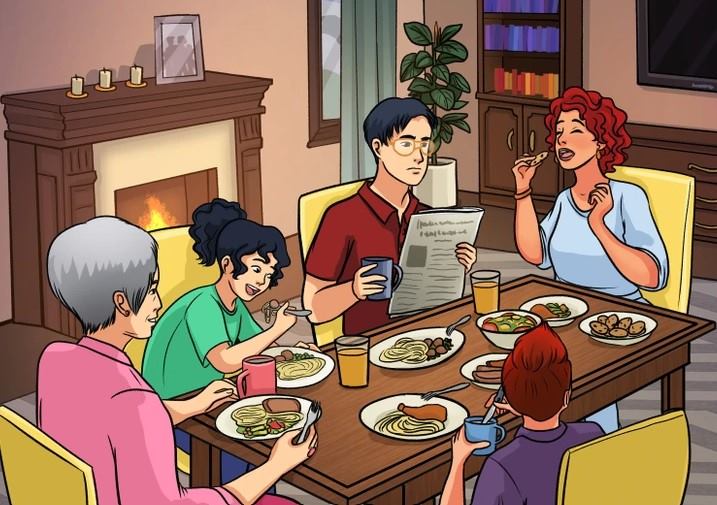 teste de qi da familia Teste de QI da família. Fonte: Jagran Josh.